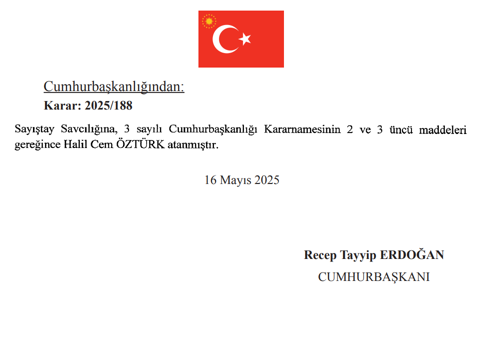 17 Mayıs Cumhurbaşkanlığı Atama Kararı Yayımlandı! 7 image 83