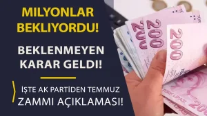 Asgari Ücrete Ara Zam Hayal mi Oldu? AK Parti Kararını Verdi!