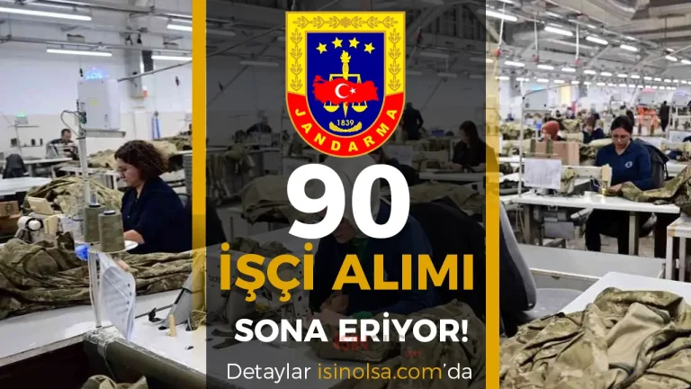 Jandarma 90 Kamu İşçi Personel Alımı Kura Tarihi ve Sonuçları?