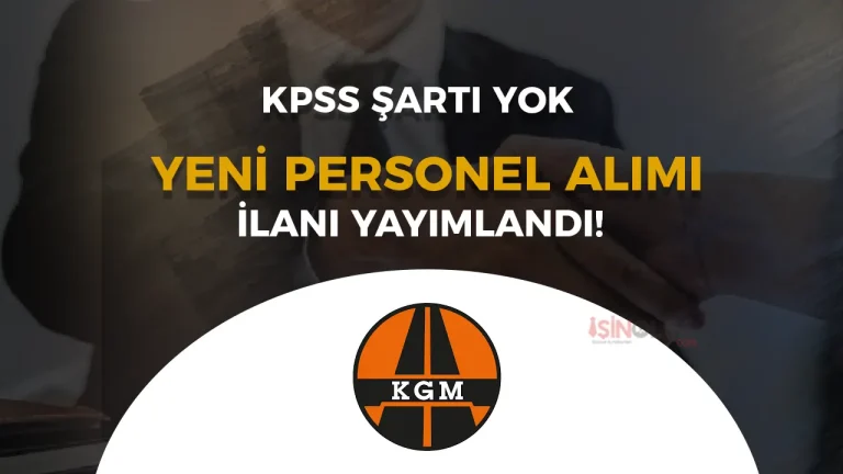Karayolları 13. Bölge Müdürlüğü 2 Engelli İşçi Alımı Yapacak (Antalya)