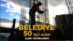 Kazancı Belediyesi’nden 50 Geçici İşçi Alımı! Başvurular Başladı