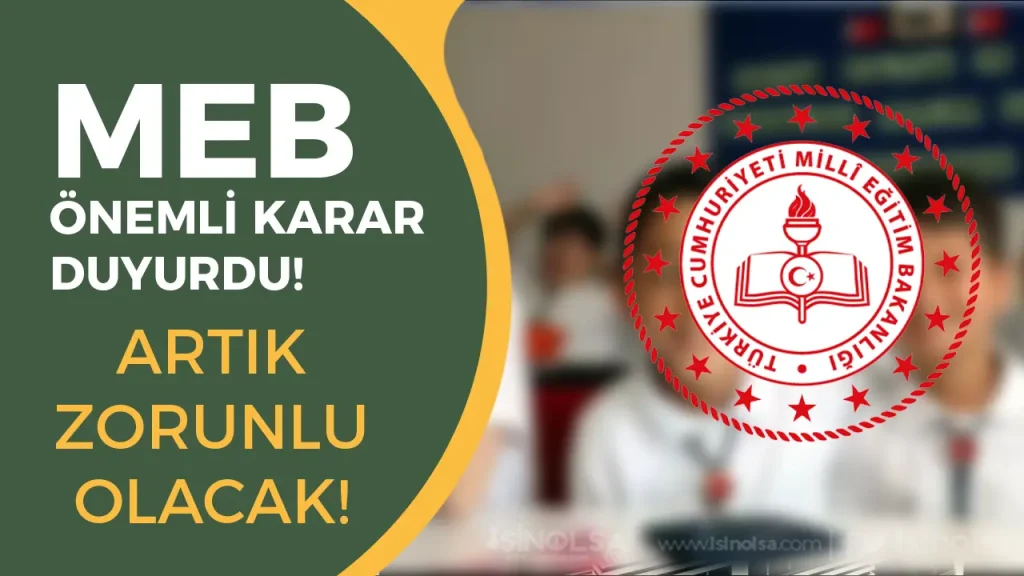 Okullarda Serbest Kıyafet Uygulaması Kaldırılıyor! Formaya Zorunlu Dönüş Başlıyor