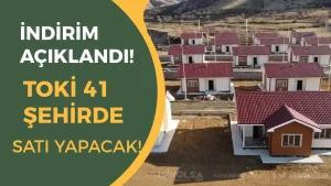 TOKİ 41 İlde 310 Arsayı Açık Artırmayla Satacak! Başvurular Yaklaşıyor!