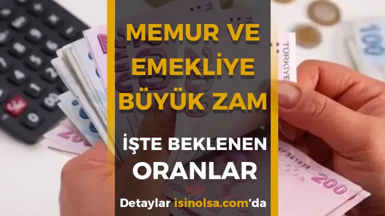 Temmuz 2025’te Memur ve Emekliye Ne Kadar Zam Gelecek? Merkez Bankası Rakamları Belli Oldu!