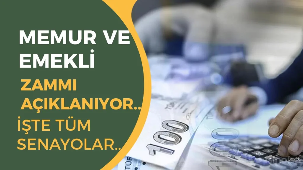 Emekli ve Memur Zammı 3 Temmuz'da Açıklanıyor! İşte Beklenen Zam Oranları (2025 Temmuz)