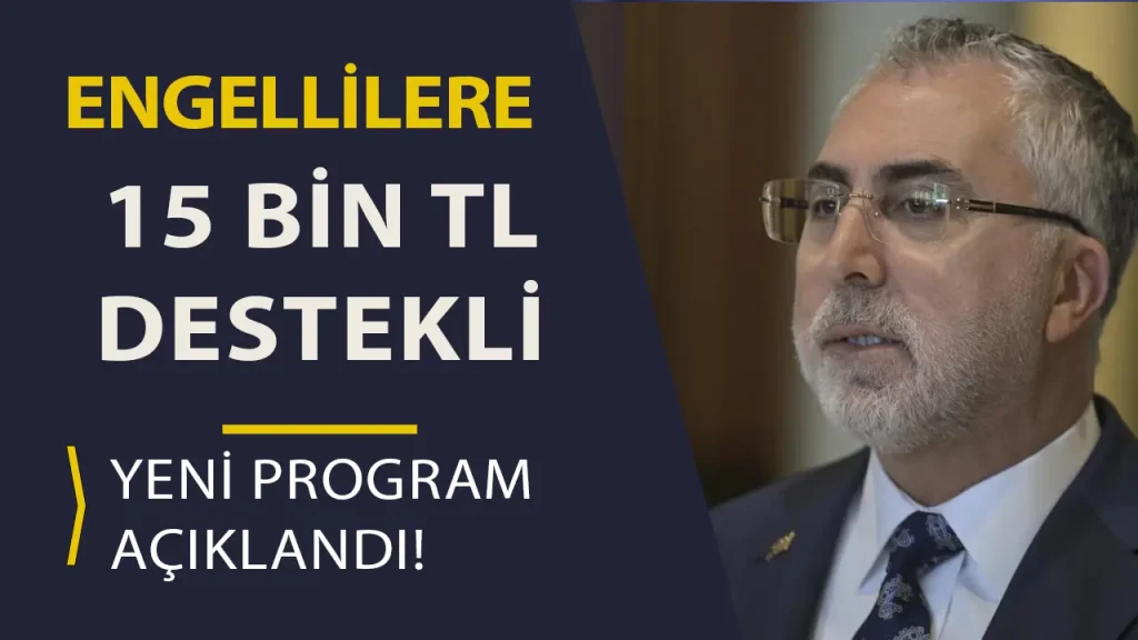 Engellilere 15.162 TL Destekli Yeni İŞKUR Engelsiz İUP Programı Açıklandı!
