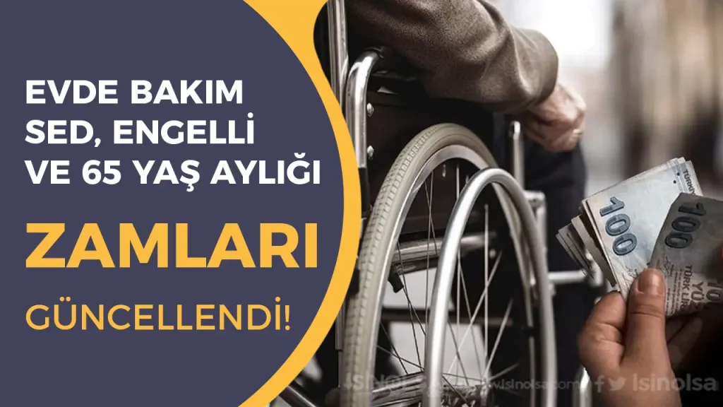 Evde Bakım ve 65 Yaş Aylığına Temmuz Zammı! İşte Güncel Tutarlar 2025 1 Evde Bakım ve 65 Yaş Aylığına Temmuz Zammı! İşte Güncel Tutarlar 2025