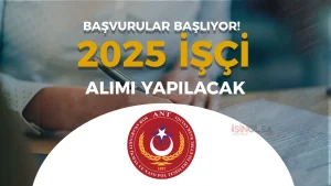 MSB ANT Başkanlığı 2025 Kamu İşçi Alımı Başvurusu Başlıyor!
