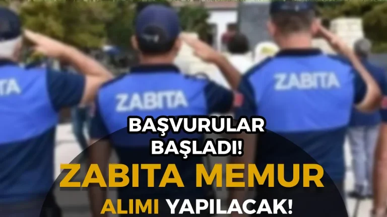 Meram Belediyesi Zabıta Memuru Alımı Başladı! İşte Belgeler ve Form