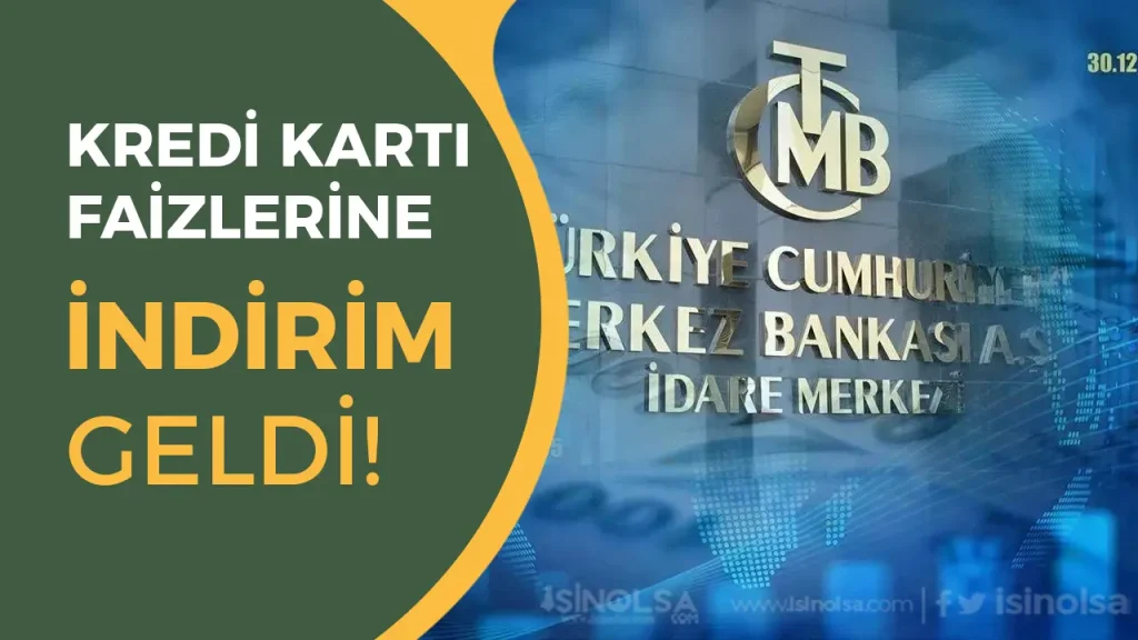 Merkez Bankası: Kredi Kartı Faizlerine İndirim Geldi 1 Merkez Bankası: Kredi Kartı Faizlerine İndirim Geldi