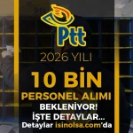 PTT 2026 Yılı 10 Bin Personel Memur Alımı Başvuru Forumu? KPSS Şartı-Kontenjan-Bölüm Nedir?