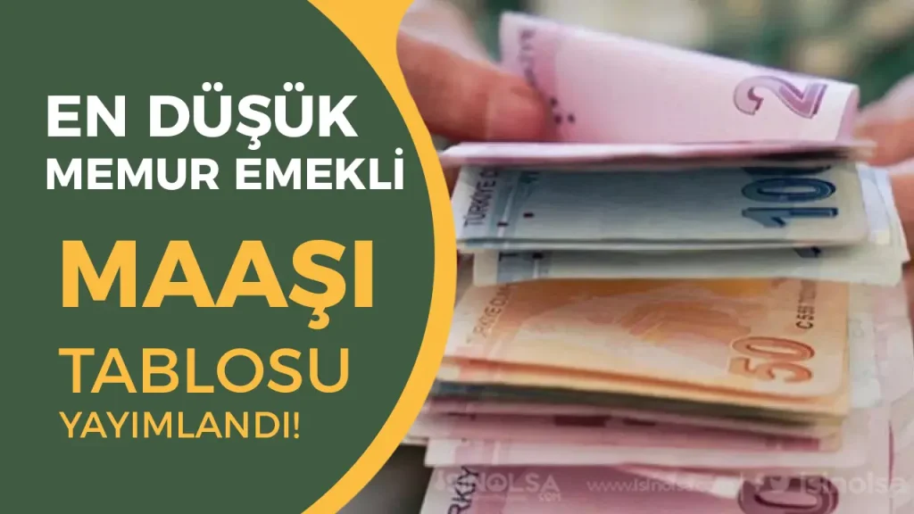 Temmuz 2025’te Emekli Memur Maaşları Ne Kadar Oldu? Yeni Tabloda Dikkat Çeken Artış!