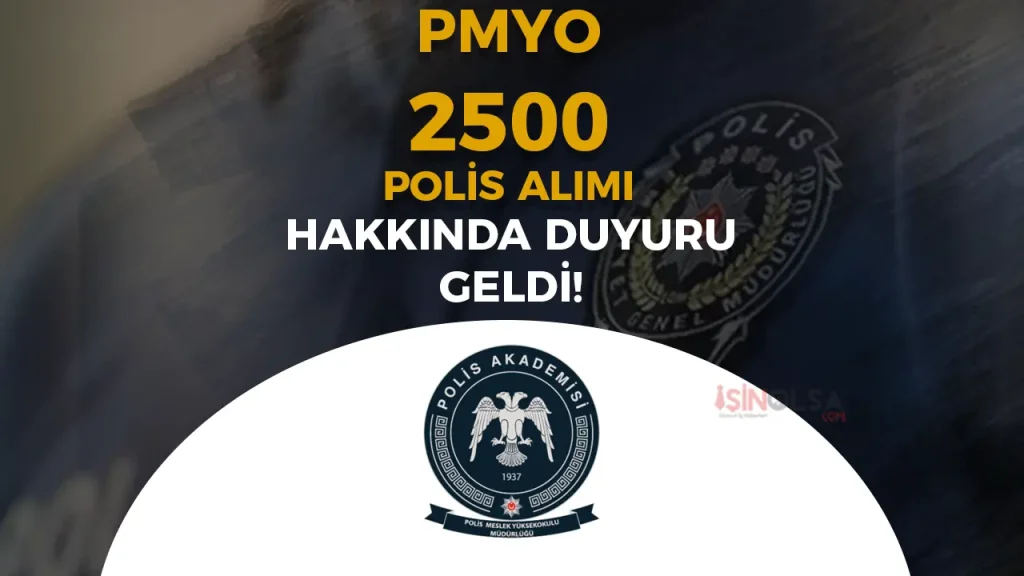 2025 Yılı PMYO Sınav Tarihleri ve Fiziki Yeterlilik Parkuru Açıklandı!