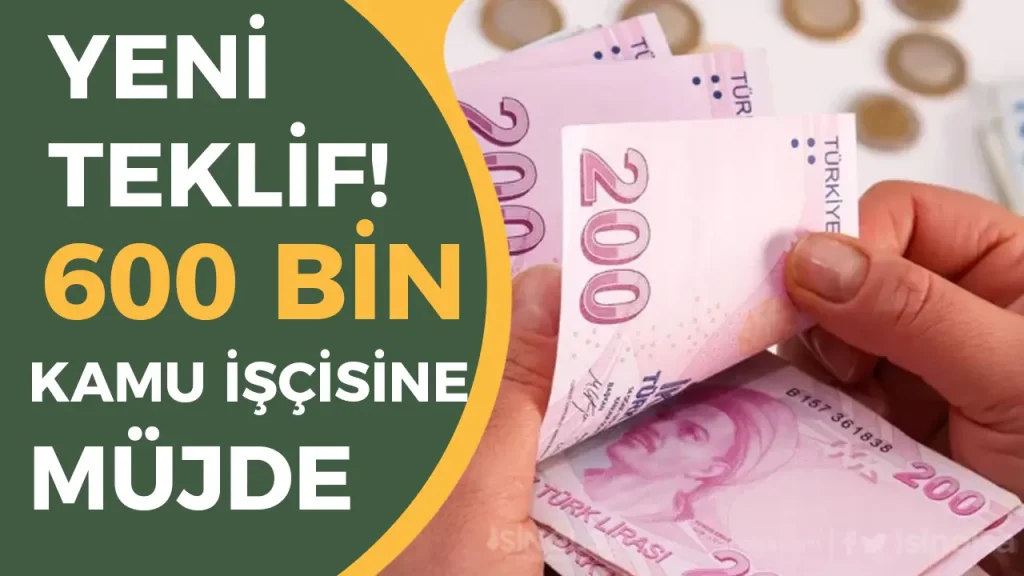 600 Bin Kamu İşçisine Zam Müjdesi! Hükümetten Yeni Teklif Masada 1 600 Bin Kamu İşçisine Zam Müjdesi! Hükümetten Yeni Teklif Masada