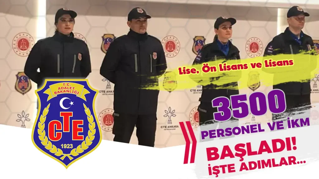 CTE 3500 İKM ve Personel Alımı Başvuru Adımları