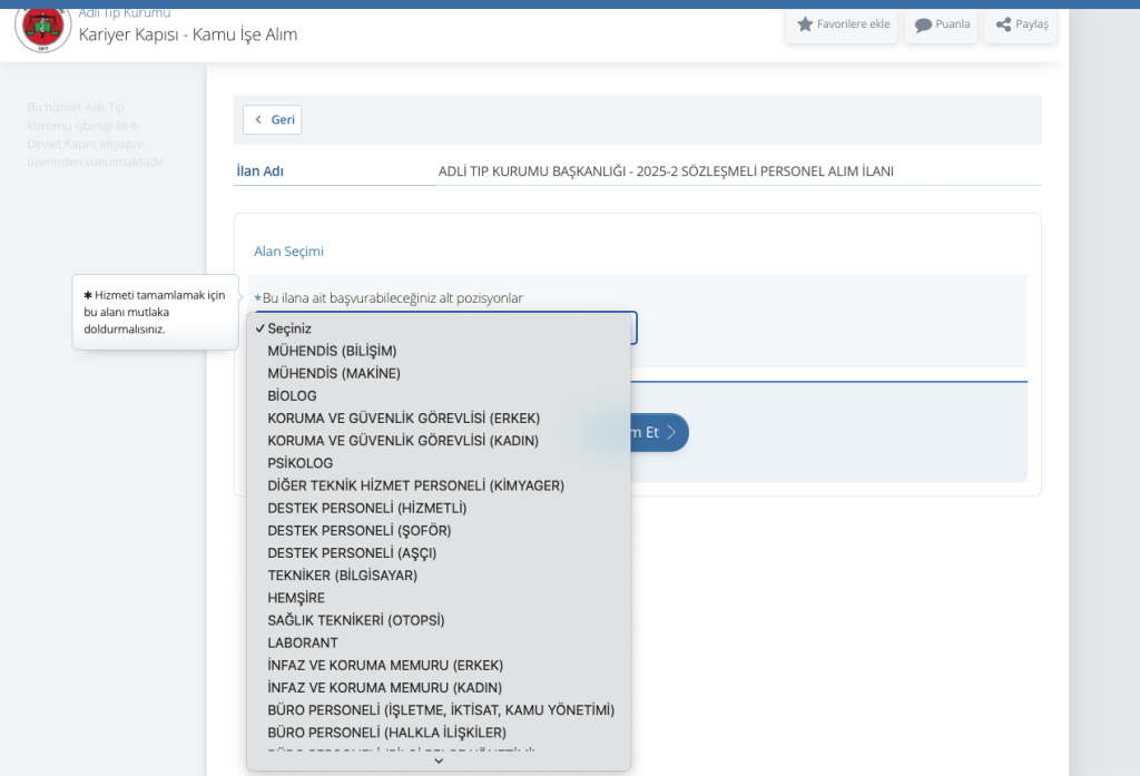 Adli Tıp Kurumu ( ATK ) 155 Personel Alımı Sona Eriyor! 3 Ekran Resmi 2025 08 13 07.37.38