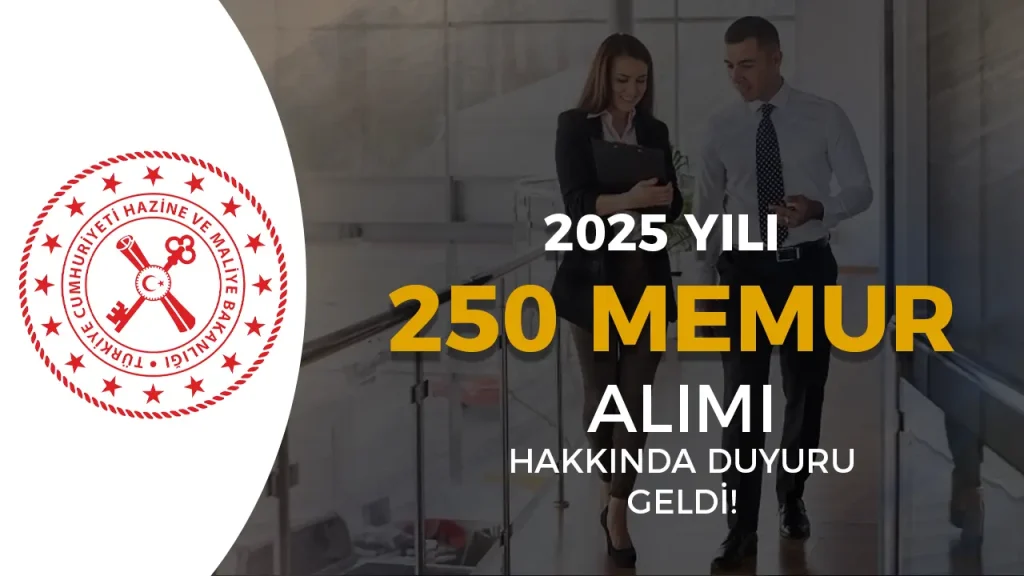 HMB 250 Memur Alımı Hakkında Duyuru ( Vergi Müfettiş Yadımcısı )
