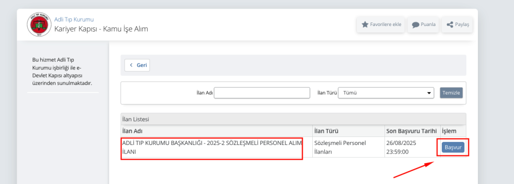 Adli Tıp Kurumu ( ATK ) 155 Personel Alımı Sona Eriyor! 2 image 176