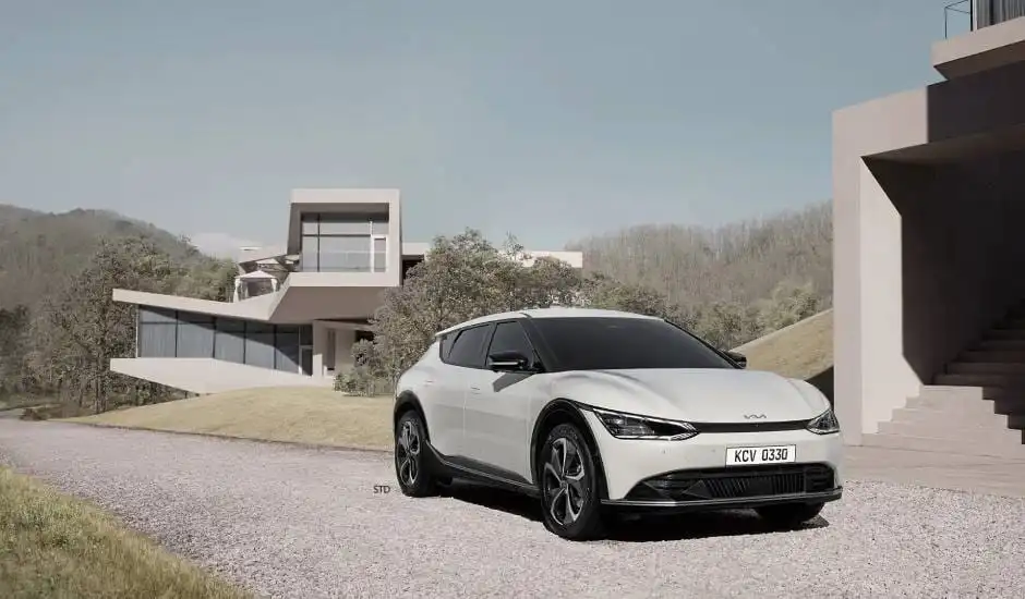 yeni EV6 tam elektrikli modeli 0