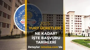 2025 KYK Yurt Ücretleri Belli Oldu! İşte Zamlı Fiyatlar ve Başvuru Detayları