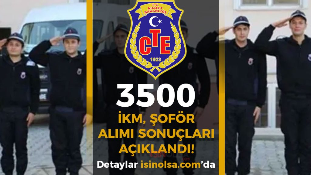 CTE 2025: 3500 Personel Alımı Sonuçları Açıklandı! Boy-Kilo Ölçümü ve Sınav Tarihleri Duyuruldu 1 CTE 2025: 3500 Personel Alımı Sonuçları Açıklandı! Boy-Kilo Ölçümü ve Sınav Tarihleri Duyuruldu