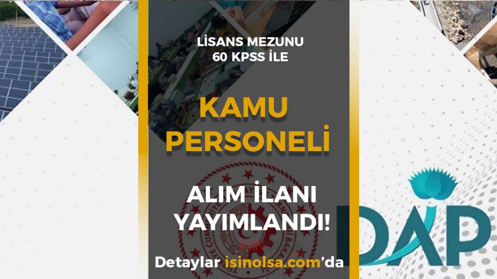 DAP PERSONEL ALIMI