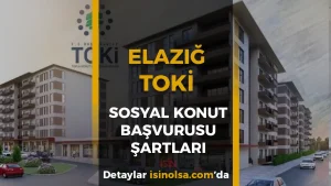 Elazığ TOKİ 2026 Sosyal Konut Projesi: Başvuru Şartları ve Ödeme Şeması
