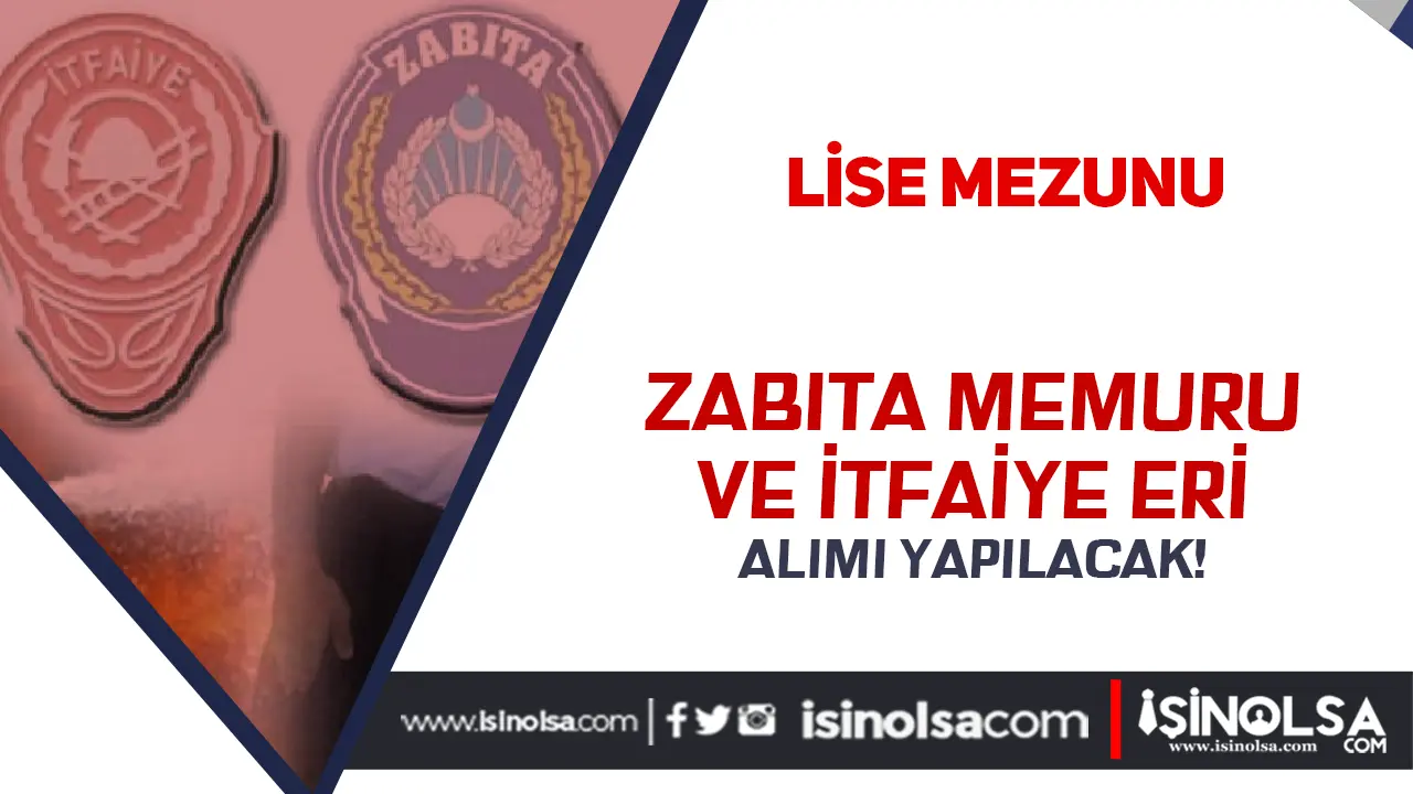 Kadışehri Belediyesi Zabıta Memuru ve İtfaiye Eri Alımı Yapacak! En Az Lise
