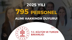 Kültür Bakanlığı 795 Personel Alımı Hakkında Duyuru Yayımladı!