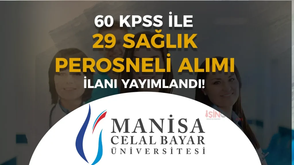 MCBÜ Hastanesi 29 Sözleşmeli Sağlık Personeli Alacak!