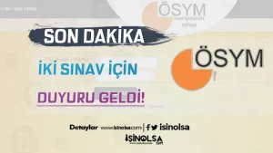 e-YDS 2025/10 (İngilizce), 2025-HMGS/2 ve 2025-İYÖS Sınavları Hakkında Duyuru Geldi!