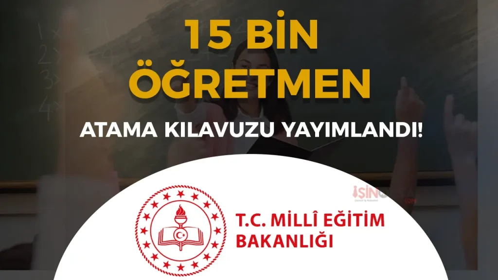 15 bin ogretmen