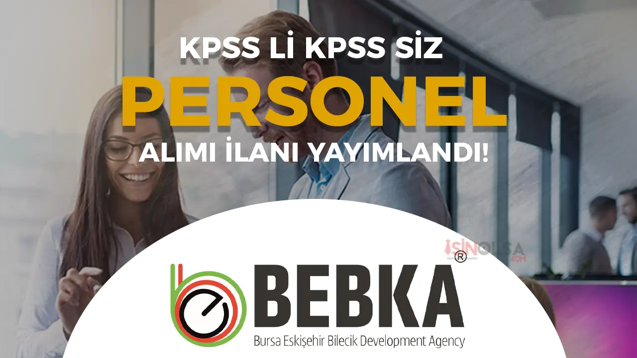 BEBKA 5 Uzman Personel Alımı Yapacak!
