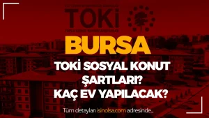 Bursa TOKİ Sosyal Konut Projesi Duyuruldu! Başvurular İçin Geri Sayım Başladı