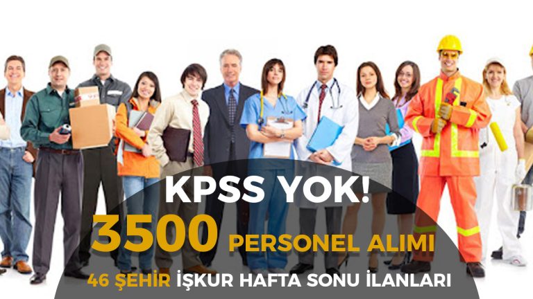 ISKUR HAFTA SNU ILANLARI