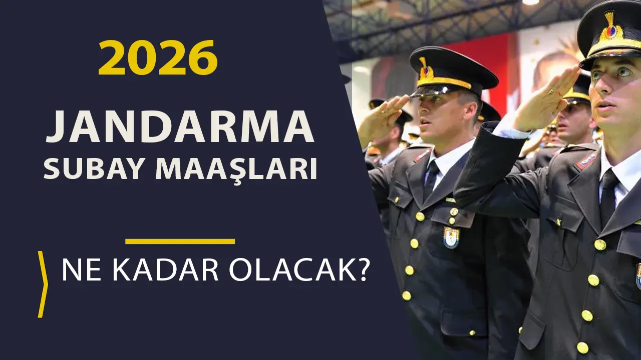 Jandarma Subay Maaşları 2026: Zamlı Tablolar, Rütbe Farkları ve Ek Ödemeler