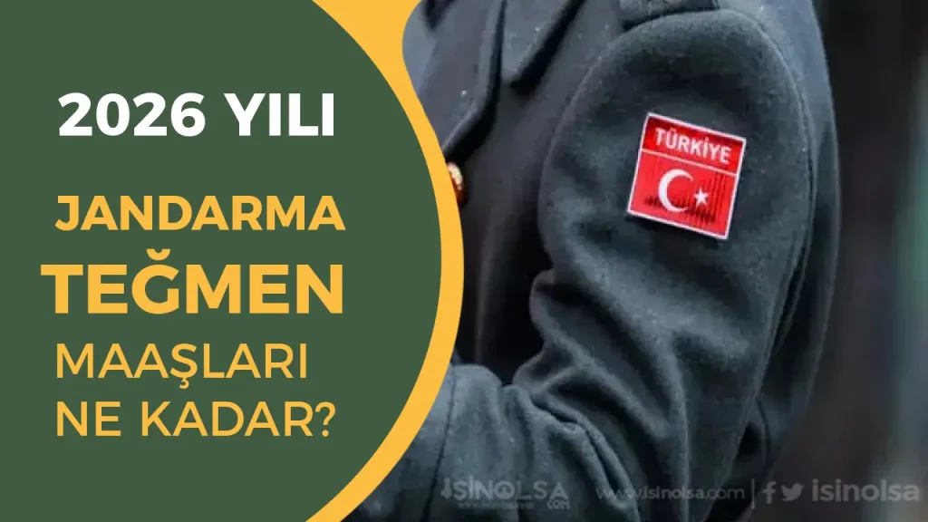 Jandarma Teğmen Maaşları 2026: Zamlı Net Maaşlar, Tazminatlar ve Kıdem Farkları Açıklandı 1 Jandarma Teğmen Maaşları 2026: Zamlı Net Maaşlar, Tazminatlar ve Kıdem Farkları Açıklandı
