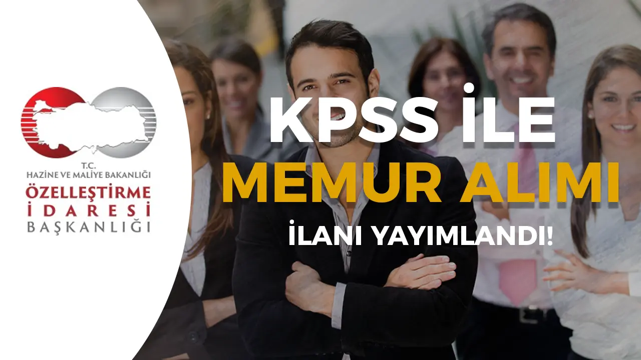 Maliye Bakanlığı OİB KPSS İle Memur Alımı İlanı Yayımlandı!