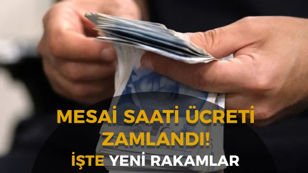 Memurun Fazla Mesai Ücreti 2026 Yılı İçin Belli Oldu