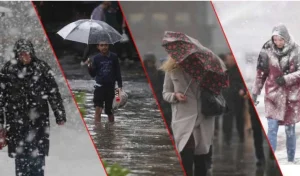 Meteoroloji’den 14 İl İçin Sarı Kodlu Alarm: Sağanak, Kar ve Hortum Tehlikesi Kapıda!
