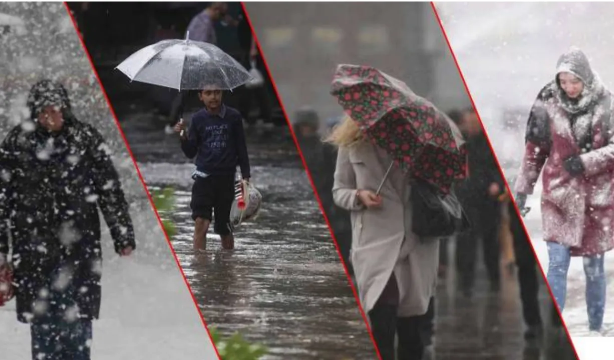 Meteoroloji’den Kritik Uyarı: Sağanak ve Fırtına Kapıda!