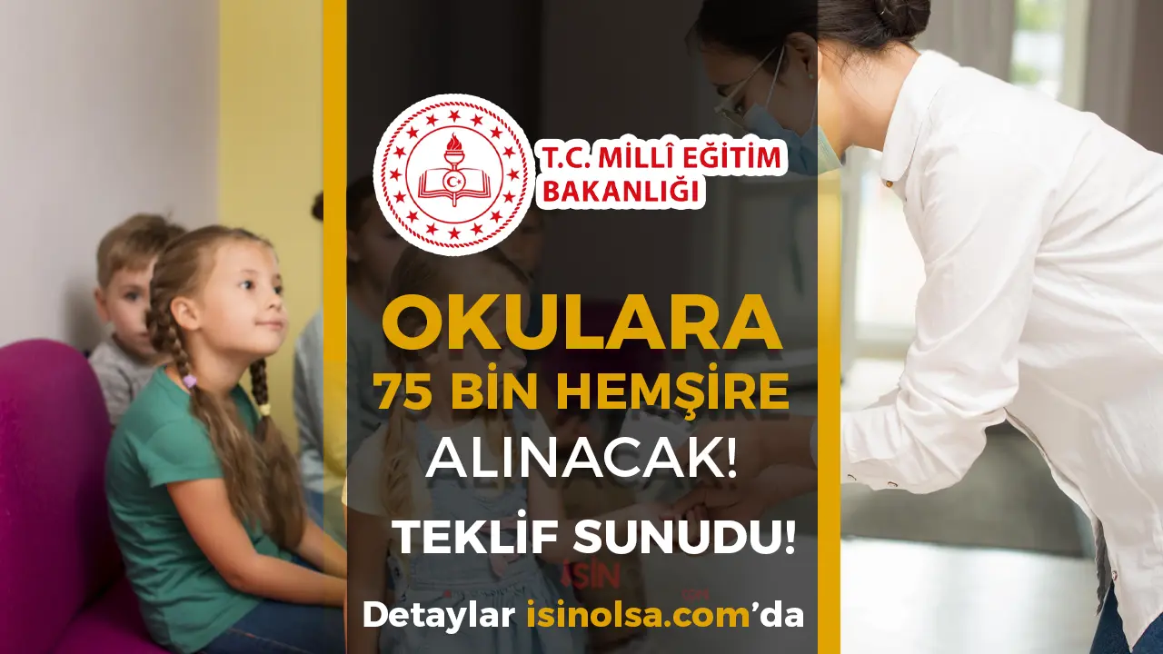 Okullara 75 Bin Hemşire Alımı İçin Kanun Teklifi TBMM’ye Sunuldu