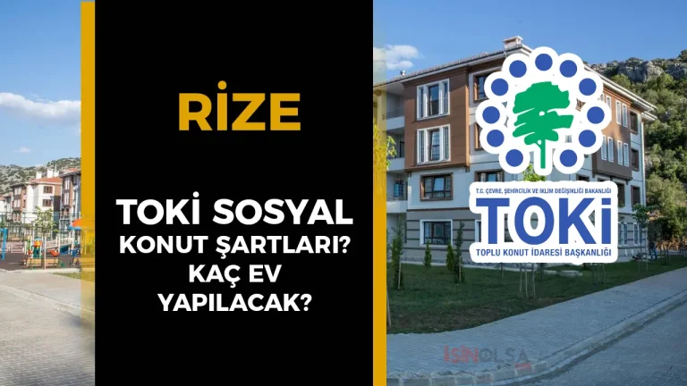 RIZE SOSYAL KONUT