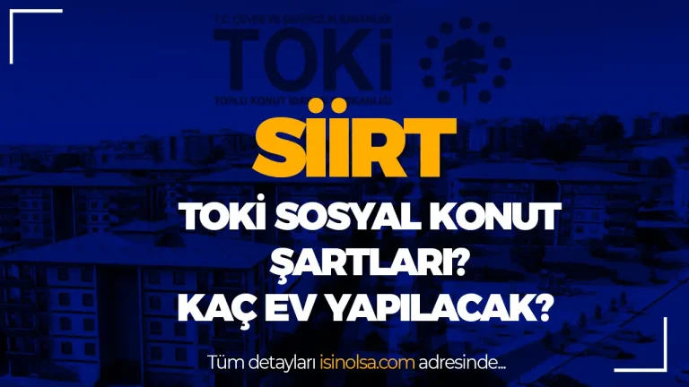 SIIRT SOSYAL KONUT