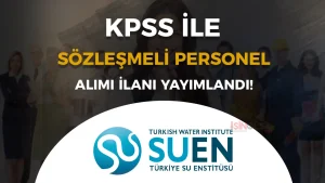 Tarım Bakanlığı SUEN Sözleşmeli Personel Alımı İçin İlan Yayımladı