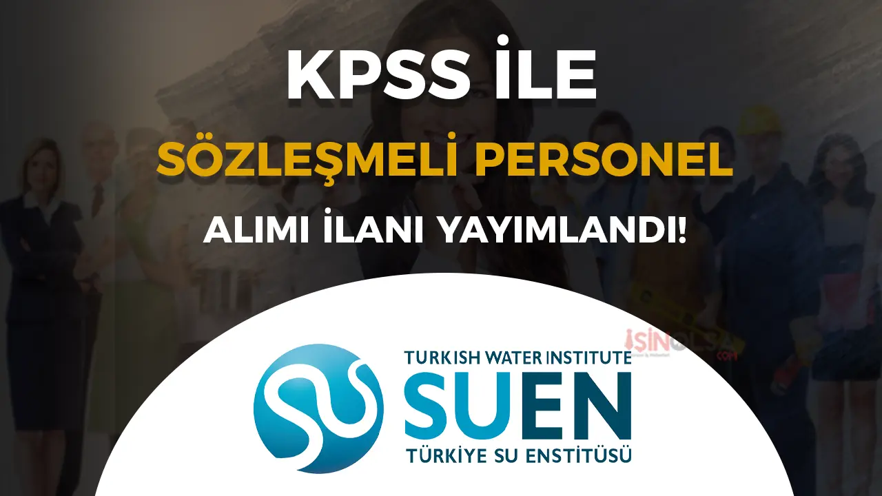 Tarım Bakanlığı SUEN Sözleşmeli Personel Alımı İçin İlan Yayımladı