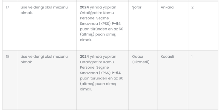 TSE 91 Kamu Personel Alımı Yapacak! Şartlar ve Kontenjanlar? 5 image 167