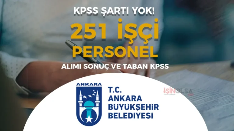 ABB BUGSAŞ, ETİMKENT ve Metropol 251 İşçi Personel Alımı Yapıyor