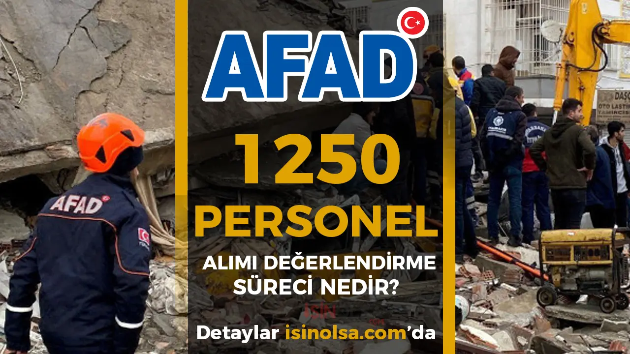 AFAD 1250 Personel Alımı Değerlendirme Süreci: Kaç Kat Aday Çağrılacak? KPSS Sıralaması Nasıl Yapılacak?