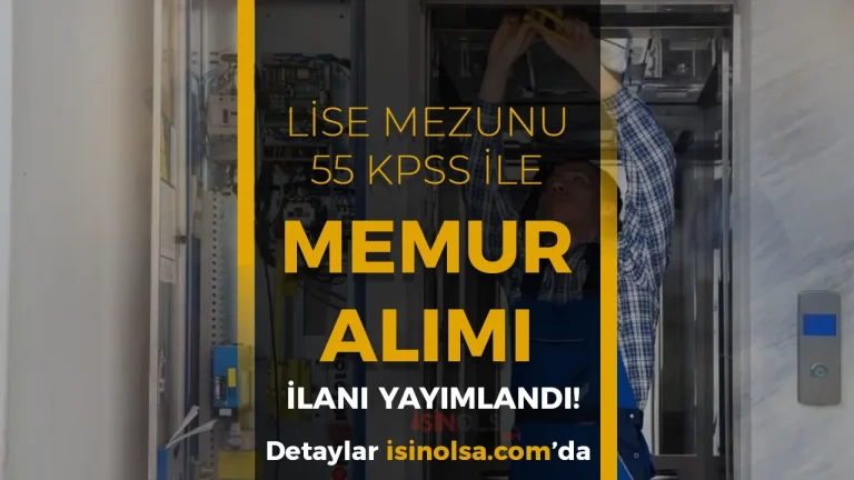 Akıncılar Belediyesi 55 KPSS İle Memur Alacak!